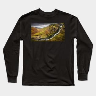 Moss Force Waterfall with Valley View Long Sleeve T-Shirt